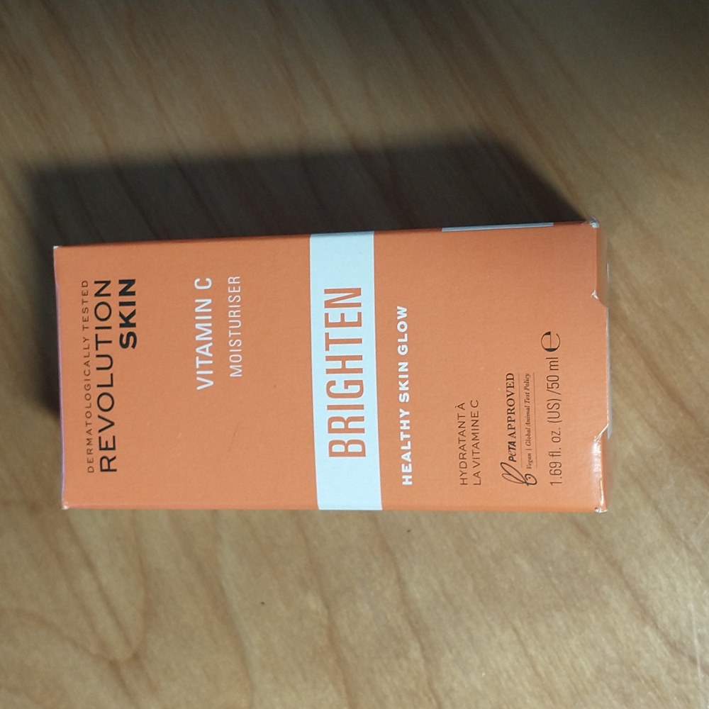 Revolution Skin Care Brighten vitamin C moisturizer